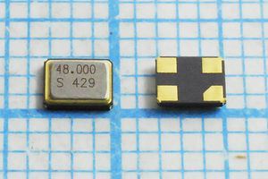 Кварцевый резонатор 48 МГц - 48000 SMD03225C4 8 30 30/-20~70C SX-32 1Г Кварцевый резонатор 48 МГц - 48000 SMD03225C4 8 30 30/-20~70C SX-32 1Г