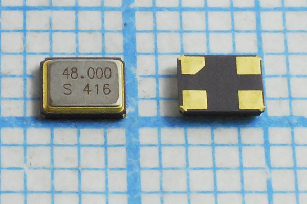 Кварцевый резонатор 48 МГц - 48000 SMD03225C4 12 30 30/-20~70C SX-32 1Г