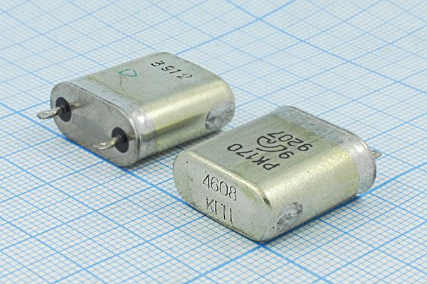 Кварцевый резонатор 4,608 МГц - 4608 БВ S 15 30/-30~60C РК170БВ-6БС 1Г