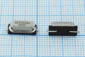Кварцевый резонатор 22,5792 МГц - 22579,2 SMD49S4 S 20 50/-40~85C 1Г (22.5792Ser Кварцевый резонатор 22,5792 МГц - 22579,2 SMD49S4 S 20 50/-40~85C 1Г (22.5792Ser