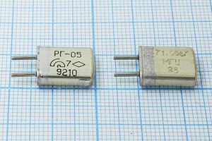 Кварцевый резонатор 71,0667 МГц - 71066,7 HC25U РГ05МА 5Г Кварцевый резонатор 71,0667 МГц - 71066,7 HC25U РГ05МА 5Г