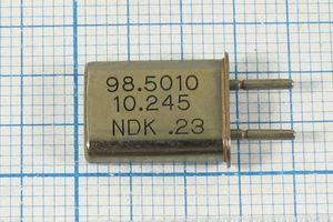 Кварцевый резонатор 10,245 МГц - 10245 HC42U 30 ХСР 1Г (NDK) Кварцевый резонатор 10,245 МГц - 10245 HC42U 30 ХСР 1Г (NDK)