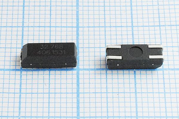 Кварцевый резонатор 0,032768 МГц - 32,768 SMD10440P4 12,5 20 150/-40~85C PMX-406
