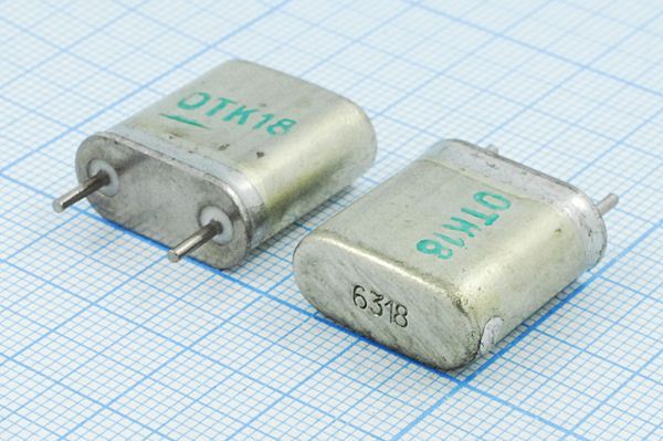 Кварцевый резонатор 6,315 МГц - 6315 HC6U БА 1Г (6318)