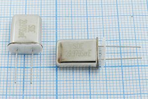 Кварцевый резонатор 29,979 МГц - 29979 HC49U S 10 30/-40~85C 49U[SDE] 3Г +IS