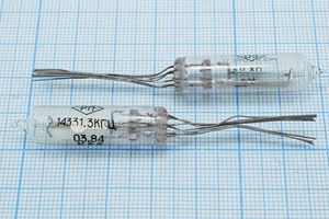 Кварцевый резонатор 14,3313 МГц - 14331,3 ЭГ 1Г 10x37