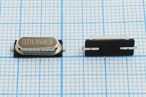 Кварцевый резонатор 14,7456 МГц - 14745,6 SMD49S3 20 20 20/-20~70C HC-49SMB 1Г