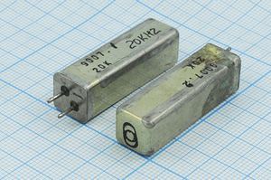 Кварцевый резонатор 0,02 МГц - 20 УЕ 1Г 11x11x34