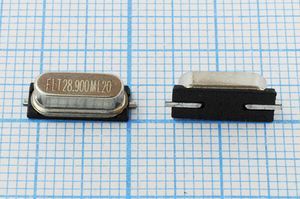 Кварцевый резонатор 28,9 МГц - 28900 SMD49S4 20 20 20/-20~70C HC-49SMA 1Г Кварцевый резонатор 28,9 МГц - 28900 SMD49S4 20 20 20/-20~70C HC-49SMA 1Г