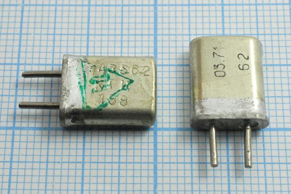 Кварцевый резонатор 14,3562 МГц - 14356,2 HC25U МА 1Г