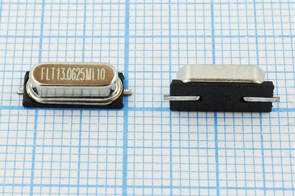 Кварцевый резонатор 13,0625 МГц - 13062,5 SMD49S4 10 30 30/-20~70C HC-49SMA 1Г