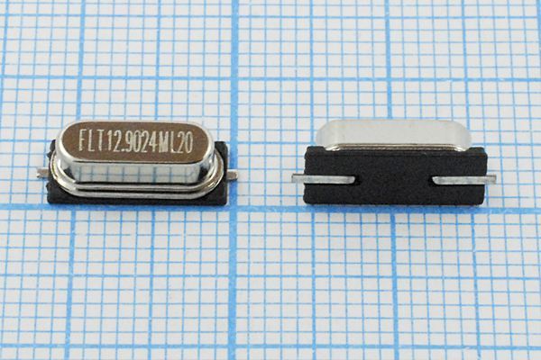 Кварцевый резонатор 12,9024 МГц - 12902,4 SMD49S4 20 30 30/-20~70C HC-49SMA 1Г