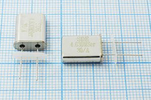 Кварцевый резонатор 4,63 МГц - 4630 HC49U S 10 30/-20~70C 49U[SDE] 1Г +IS