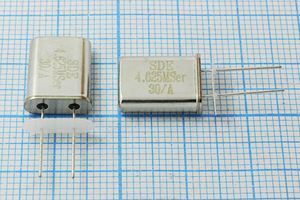 Кварцевый резонатор 4,625 МГц - 4625 HC49U S 10 30/-20~70C 49U[SDE] 1Г +IS