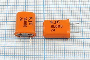 Кварцевый резонатор 10 МГц - 10000 HC49U 16 1Г +SL 4мм (KJE) Кварцевый резонатор 10 МГц - 10000 HC49U 16 1Г +SL 4мм (KJE)