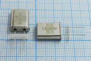 Кварцевый резонатор 4,635 МГц - 4635 HC49U S 10 30/-20~70C 49U[SDE] 1Г +IS