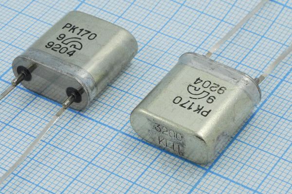 Кварцевый резонатор 3,2 МГц - 3200 HC33U РК170ББ-7АП 1Г