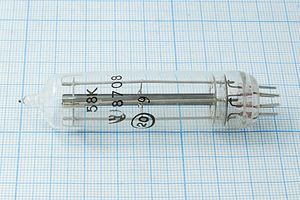 Кварцевый резонатор 0,058 МГц - 58 СЖ 1Г 19x65