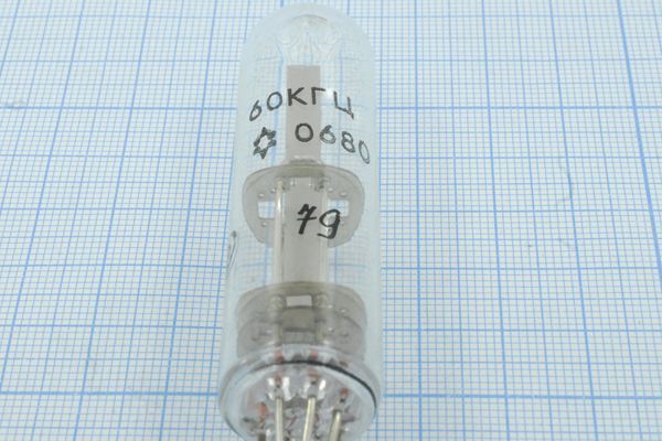 Кварцевый резонатор 0,06 МГц - 60 СЖ /-10~60C СЖ-18БХ 1Г 19x74