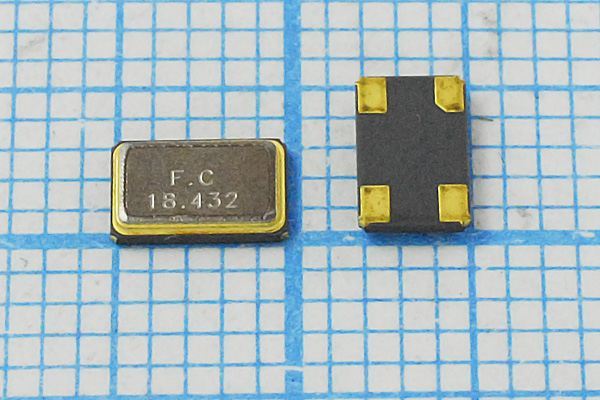Кварцевый резонатор 18,432 МГц - 18432 SMD05032C4 20 20 20/-20~70C SX5S 1Г