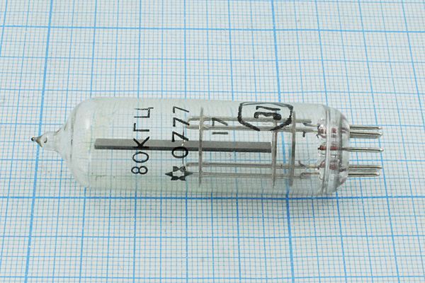 Кварцевый резонатор 0,08 МГц - 80 СЕ 1Г 19x64