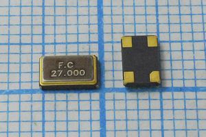 Кварцевый резонатор 27 МГц - 27000 SMD05032C4 27 20 20/-20~70C SX5S 1Г