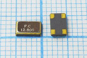 Кварцевый резонатор 12,8 МГц - 12800 SMD05032C4 15 15 15/-20~70C SX5S 1Г