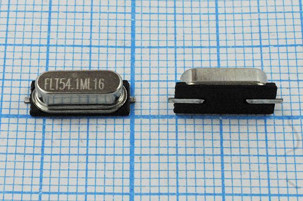 Кварцевый резонатор 54,1 МГц - 54100 SMD49S4 16 15 15/-20~70C HC-49SMA 3Г