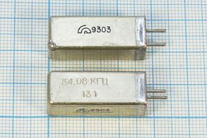 Кварцевый резонатор 0,08408 МГц - 84,08 УД 1Г 11x11x28