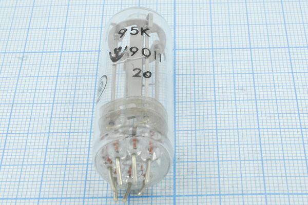 Кварцевый резонатор 0,095 МГц - 95 бал/ст 1Г 19x57