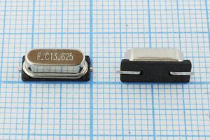 Кварцевый резонатор 13,625 МГц - 13625 SMD49S4 20 20 20/-20~70C HC-49SMA 1Г Кварцевый резонатор 13,625 МГц - 13625 SMD49S4 20 20 20/-20~70C HC-49SMA 1Г