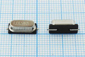 Кварцевый резонатор 13,578125 МГц - 13578,125 SMD49S4 8 10 10/-20~70C HC-49SMA 1Г Кварцевый резонатор 13,578125 МГц - 13578,125 SMD49S4 8 10 10/-20~70C HC-49SMA 1Г