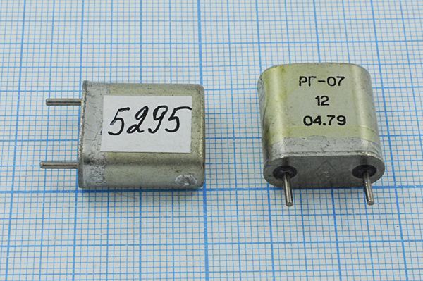 Кварцевый резонатор 5,295 МГц - 5295 HC6U РГ07БА Г