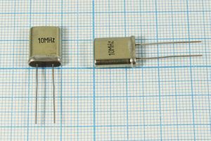 Кварцевый резонатор 10 МГц - 10000 HC18U 32 1Г (10MHz)