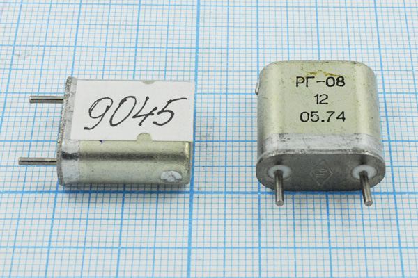 Кварцевый резонатор 9,045 МГц - 9045 HC6U РГ08БА 1Г