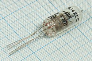 Кварцевый резонатор 0,468 МГц - 468 СС РК142СС 1Г 19x46
