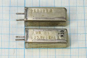 Кварцевый резонатор 0,13354 МГц - 133,54 УД РК239УД 1Г 11x11x28