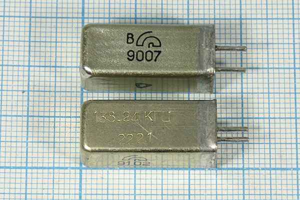 Кварцевый резонатор 0,13824 МГц - 138,24 УГ 1Г 11x11x25