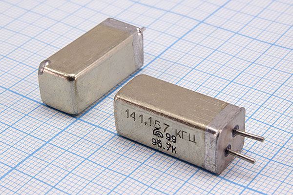 Кварцевый резонатор 0,141157 МГц - 141,157 У 1Г