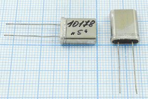 Кварцевый резонатор 10,178 МГц - 10178 HC18U S 30 1Г бм
