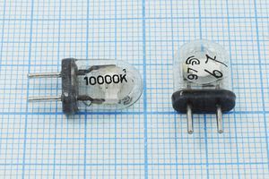 Кварцевый резонатор 10 МГц - 10000 КА 10 10/-10~60C К1-5АМ 1Г Кварцевый резонатор 10 МГц - 10000 КА 10 10/-10~60C К1-5АМ 1Г