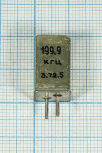 Кварцевый резонатор 0,1999 МГц - 199,9 УА 1Г 11x11x15