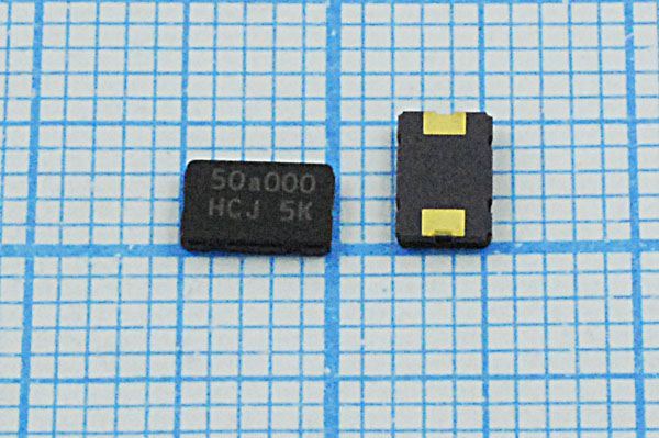 Кварцевый резонатор 50 МГц - 50000 SMD05032C2 12 100/-20~70C JXE53 1Г
