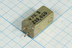 Кварцевый резонатор 0,23905 МГц - 239,05 УГ 1Г 11x11x25