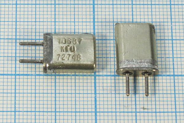 Кварцевый резонатор 10,687 МГц - 10687 HC25U РК169МА 1Г