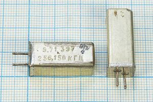 Кварцевый резонатор 0,25615 МГц - 256,15 УГ 1Г 11x11x25