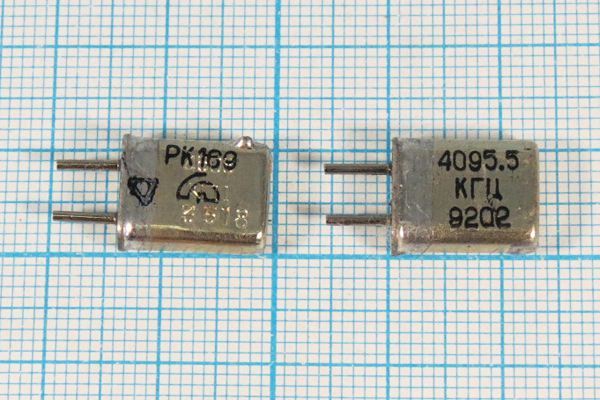 Кварцевый резонатор 4,0955 МГц - 4095,5 HC25U РК169МА 1Г