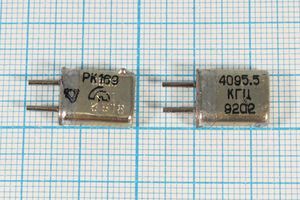 Кварцевый резонатор 4,0955 МГц - 4095,5 HC25U РК169МА 1Г