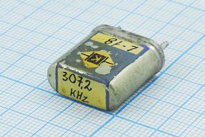 Кварцевый резонатор 0,3072 МГц - 307,2 HC6U БА 1Г