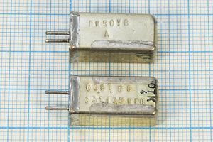 Кварцевый резонатор 0,331135 МГц - 331,135 УВ РК50УВ 1Г 11x11x22